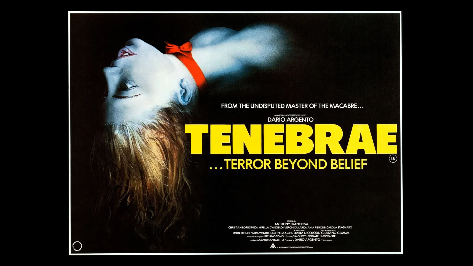 Tenebre streaming ita