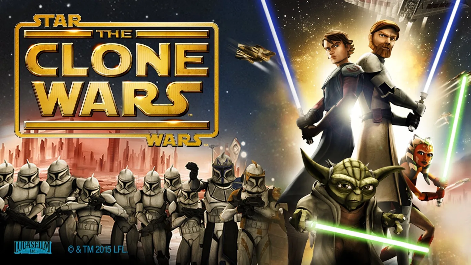 Star Wars: The Clone Wars streaming ita