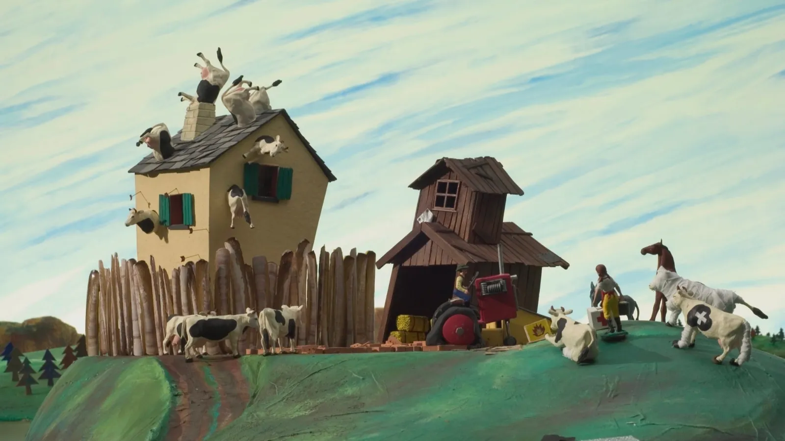 Panico al villaggio streaming ita