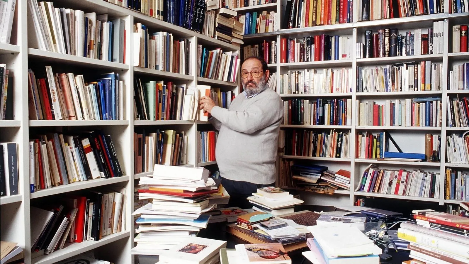 Umberto Eco: la biblioteca del mondo streaming ita