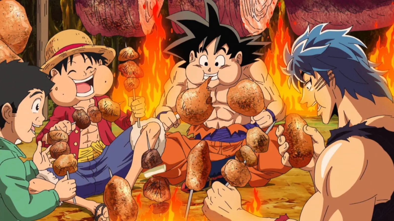 Dream 9 Toriko &amp; One Piece &amp; Dragon Ball Z Super Collaboration Special streaming ita