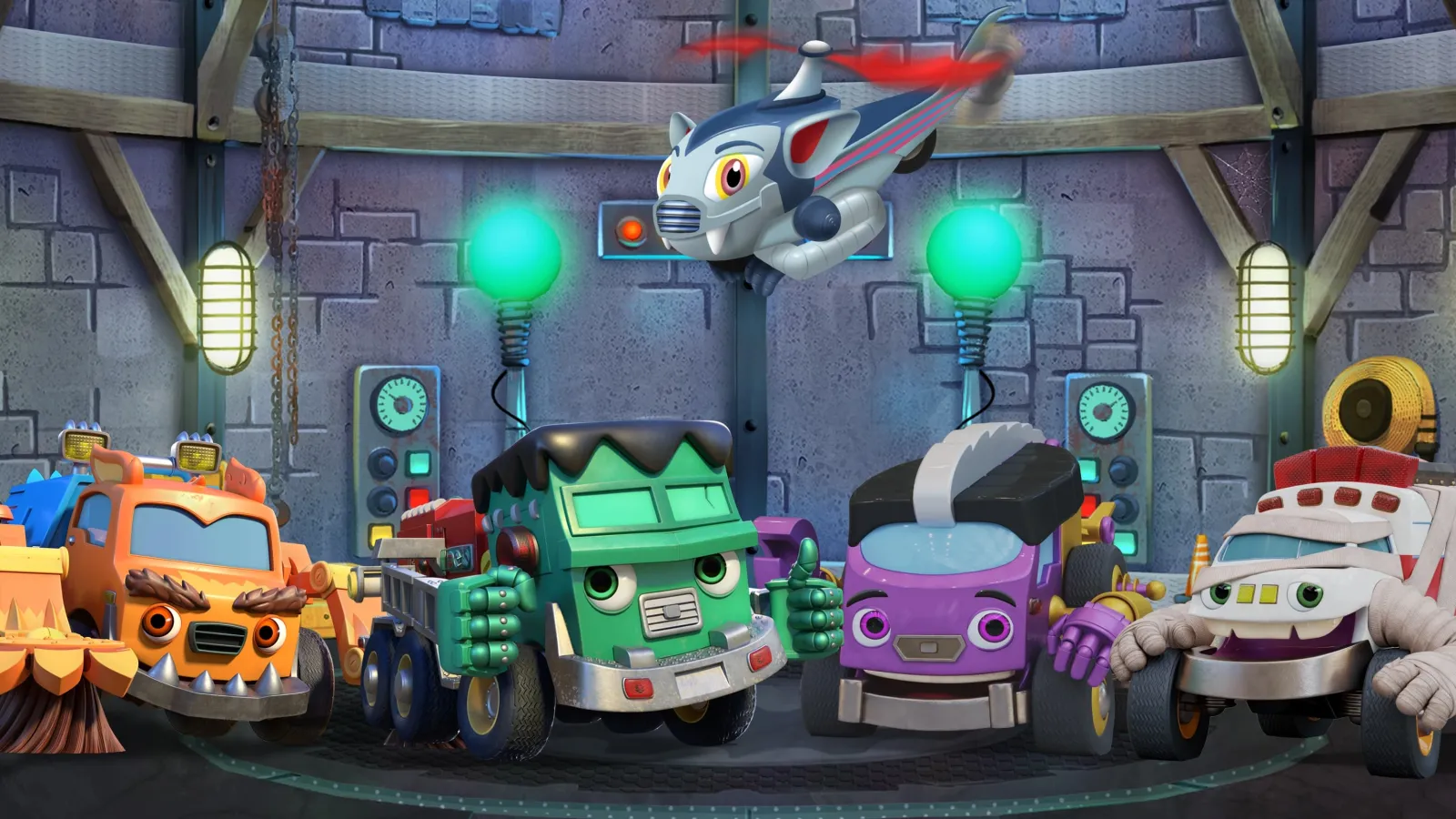 Mighty MonsterWheelies streaming ita