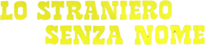 Lo straniero senza nome
